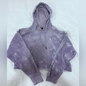 cropped hoodie
